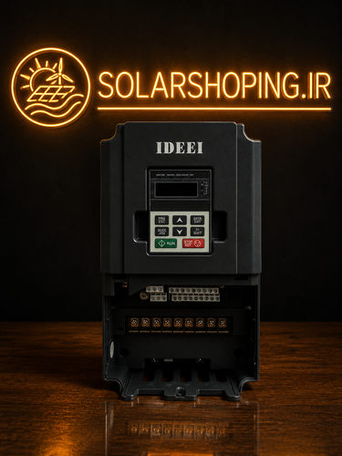اینورتر خورشیدی پمپ آب IDEEI مدل X100-5R5G-4-PV | توان 5.5 کیلووات | سه فاز | MPPT داخلی