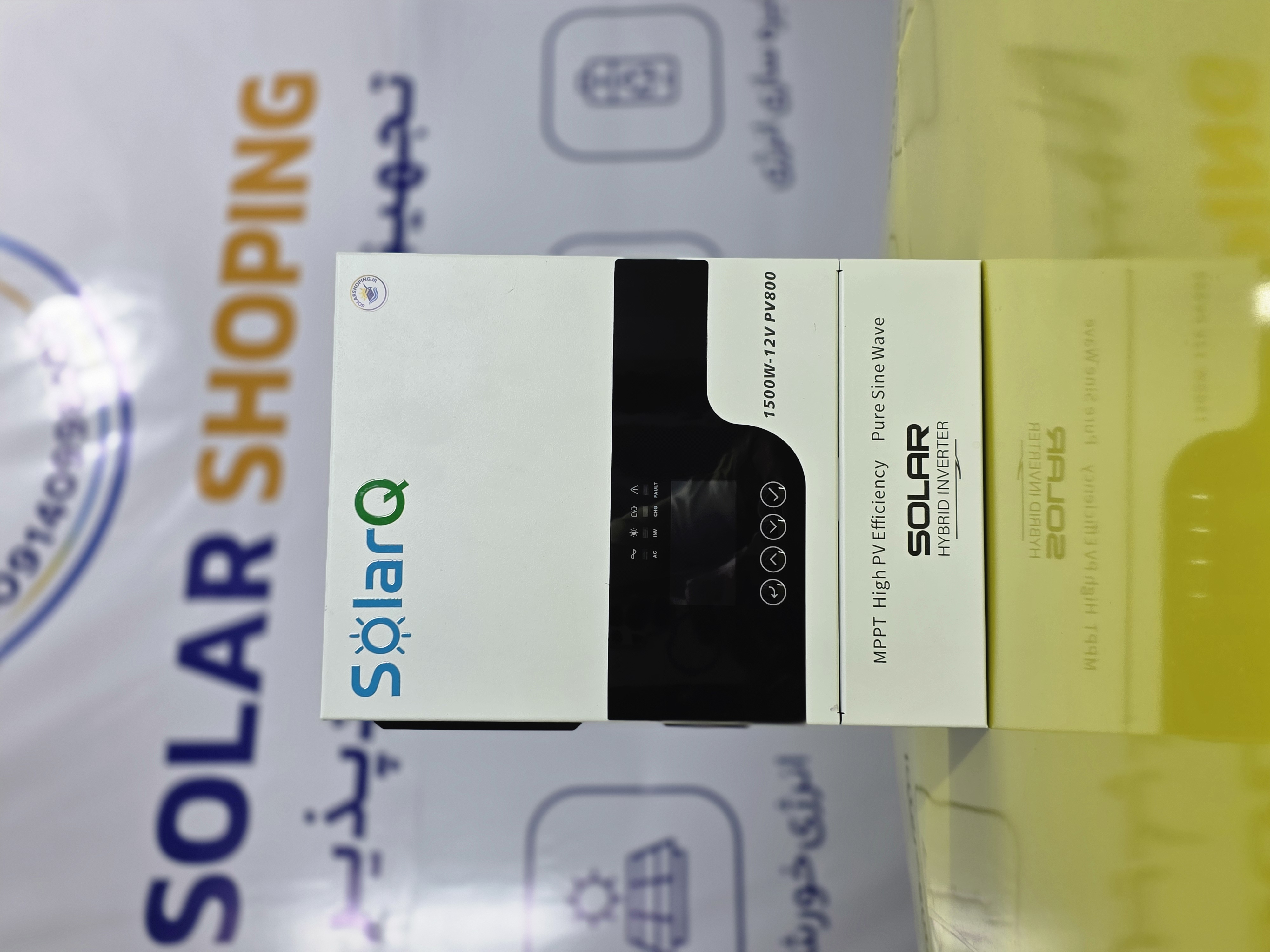 سانورتر خورشیدی هیبریدی ۱.۵ کیلووات ۱۲ ولت (1.5KW 12V Hybrid Solar Inverter