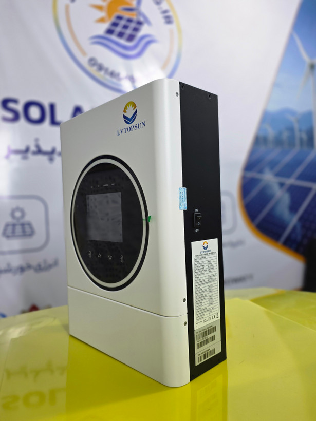 خرید و قیمت سانورتر۲۴ ولت خورشیدی ۴ کیلووات LVTOPSUN | ۴۰۰۰VA آفگرید هیبریدی