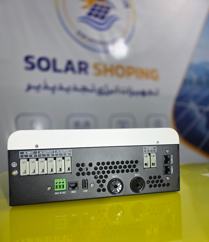 خرید و قیمت سانورتر۲۴ ولت خورشیدی ۴ کیلووات LVTOPSUN | ۴۰۰۰VA آفگرید هیبریدی